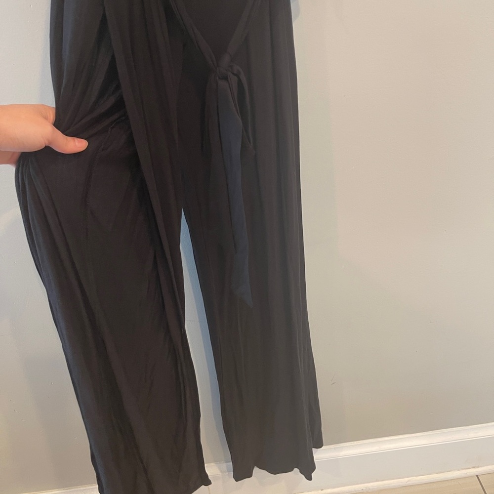 Lulu's Black Sleeveless Jumpsuit - Picture 6 of 8